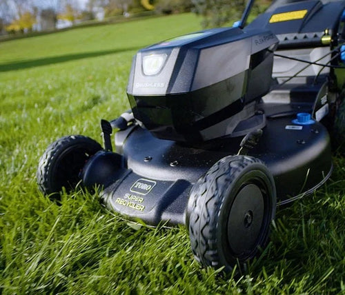 21 in. Super Recycler 60-Volt SmartStow Max Cordless Battery Walk Behind Mower 7.5 Ah Battery and Charger Included