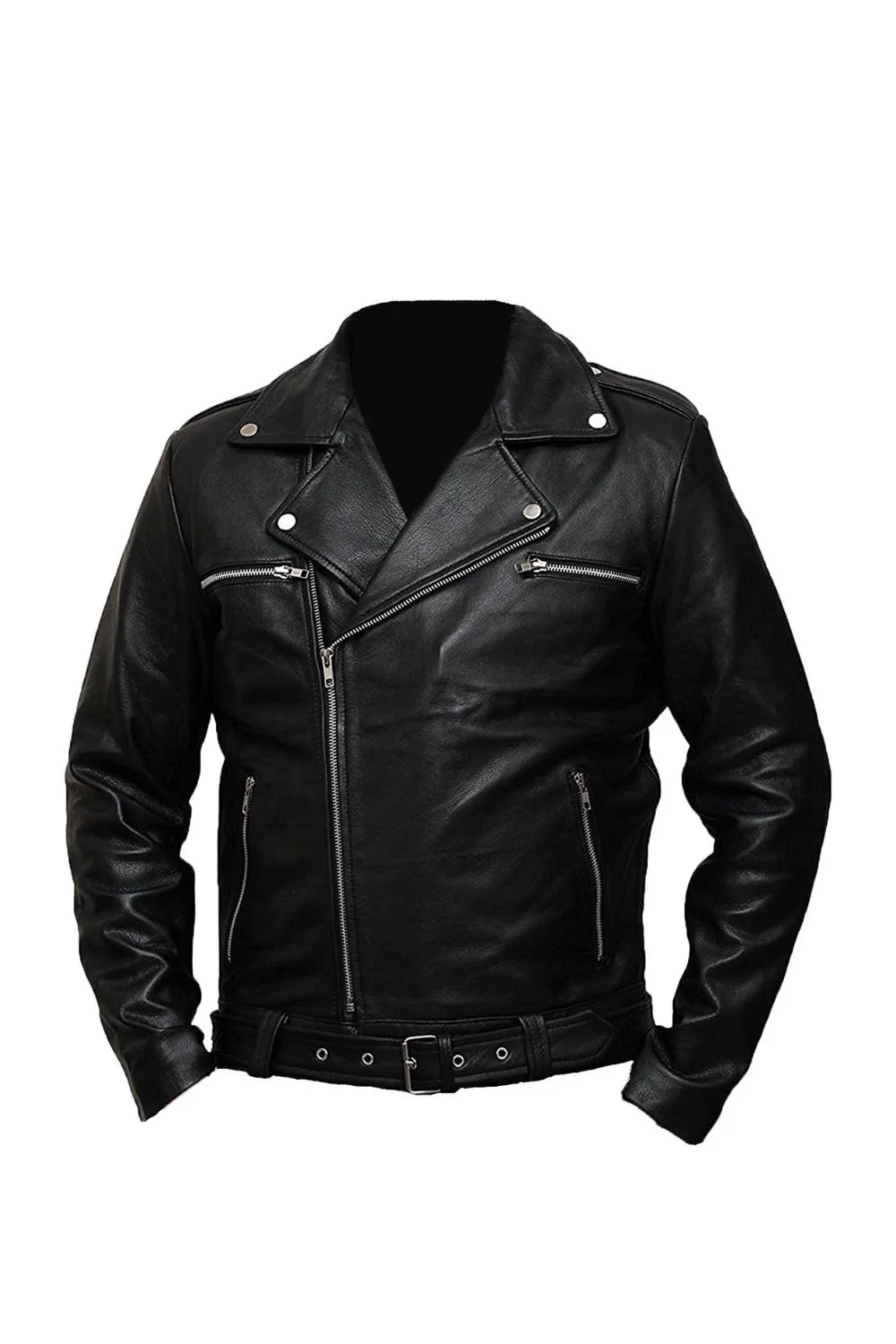 Jeffrey Dean Morgan The Walking Dead Negan Leather Jacket