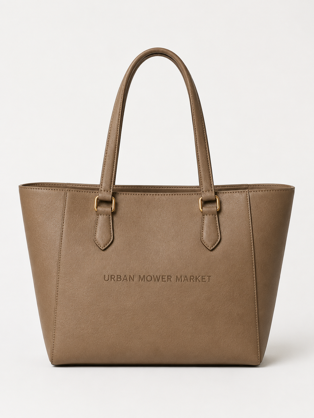 Urbanmowermarket Textured Leather Essential Tote