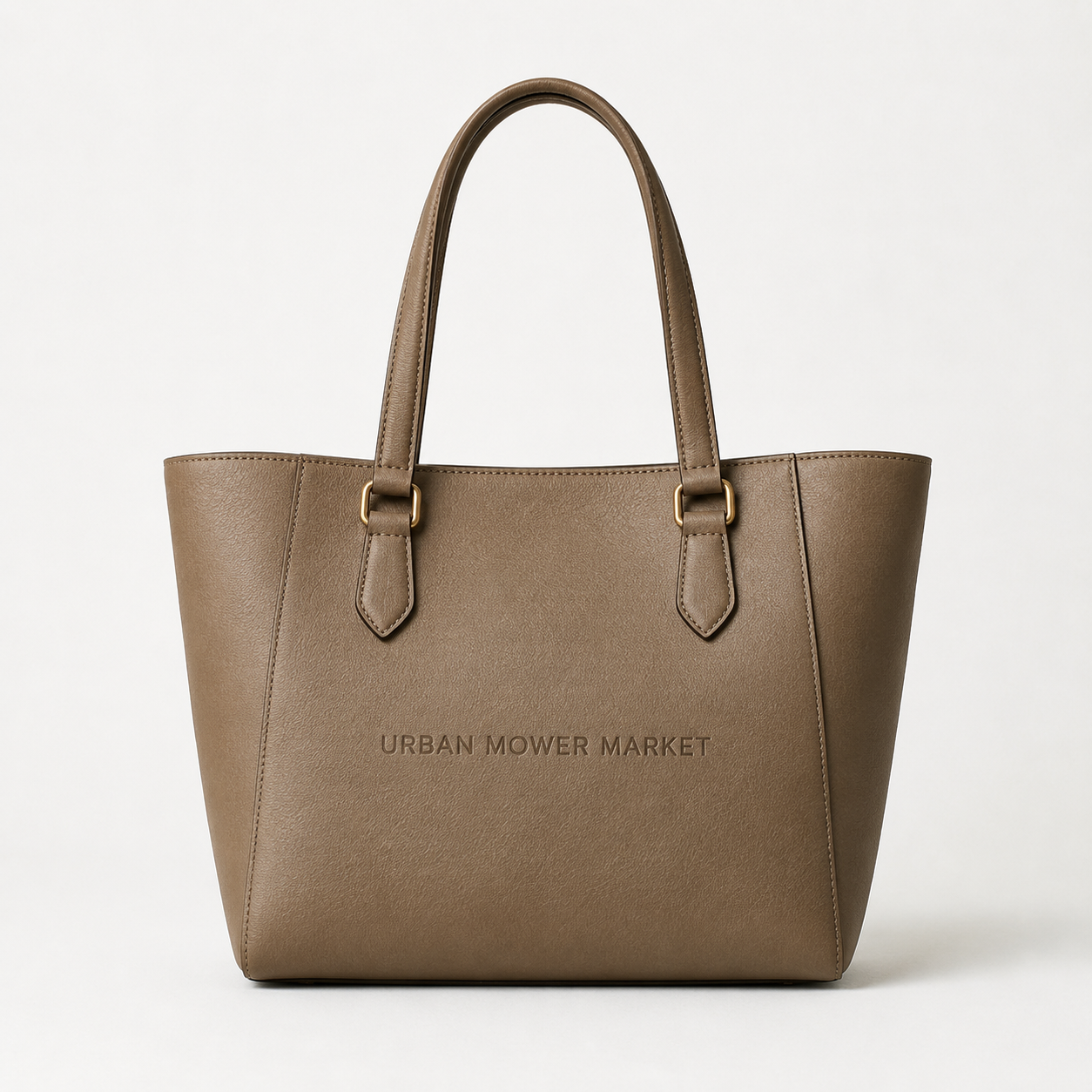 Urbanmowermarket Textured Leather Essential Tote
