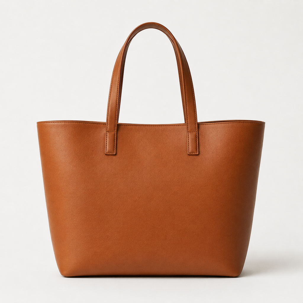 UrbanMowerMarket Brown Leather Tote Bag